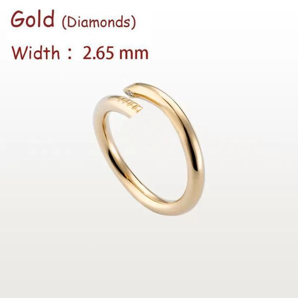 designer nail ring luxury carti jewelry midi love rings for women titanium steel alloy gold-plated process fashion accessories never fade no, Silver
designer nail ring luxury carti jewelry midi love rings for women titanium steel alloy gold-plated process fashion accessories never fade no, Silver