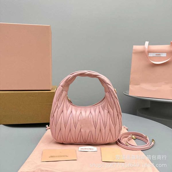 designer bags miu bag lambskin hobo pink detachable shoulder strap crescent bag handbag crossbody bag women's bag bowling bag hobo clut
designer bags miu bag lambskin hobo pink detachable shoulder strap crescent bag handbag crossbody bag women's bag bowling bag hobo clut