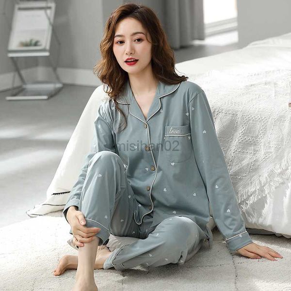women's sleep lounge cotton pajamas women's long-sleeved spring and autumn models plus size loose two-piece summer thin section wo
women's sleep lounge cotton pajamas women's long-sleeved spring and autumn models plus size loose two-piece summer thin section wo