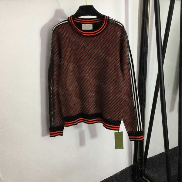 23ss womens designer clothing women sweater presbyteria gg letter striped long sleeve crew neck pullover sweater sweater womens clothing, White;black
23ss womens designer clothing women sweater presbyteria gg letter striped long sleeve crew neck pullover sweater sweater womens clothing, White;black