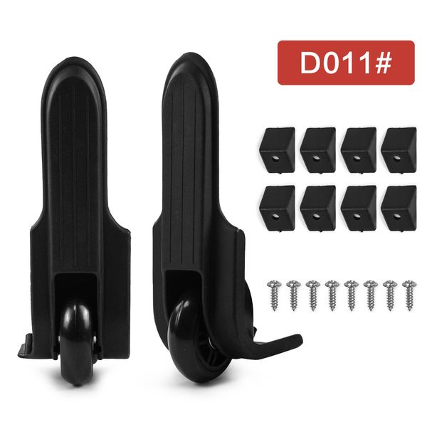 bag parts accessories guguluza 1pair replacement luggage wheel directional rotation spinner wheel repair trolley suitcase wheels for travel, Black
bag parts accessories guguluza 1pair replacement luggage wheel directional rotation spinner wheel repair trolley suitcase wheels for travel, Black