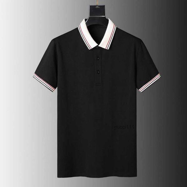 for gy73 burbreries summer men men's t-shirt shirts fashion sleeve designer polo large shirt lapel burberies short business, White;black
for gy73 burbreries summer men men's t-shirt shirts fashion sleeve designer polo large shirt lapel burberies short business, White;black