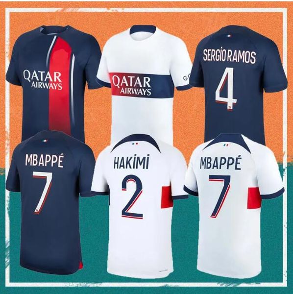 23/24 psgs mbappe soccer jerseys 2023 sergio ramos marquinhos verratti kimpembe maillots de football shirt icardi di maria hakimi kids kit u, Black;yellow
23/24 psgs mbappe soccer jerseys 2023 sergio ramos marquinhos verratti kimpembe maillots de football shirt icardi di maria hakimi kids kit u, Black;yellow