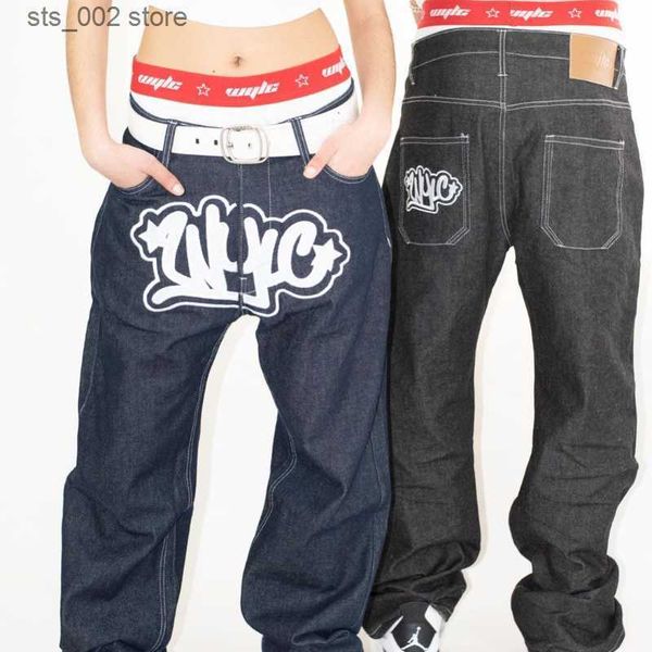 men's jeans y2k baggy jeans vintage jeans men women streetwear baggy black jeans print straight leg pants fashion low waist denim trous, Blue
men's jeans y2k baggy jeans vintage jeans men women streetwear baggy black jeans print straight leg pants fashion low waist denim trous, Blue