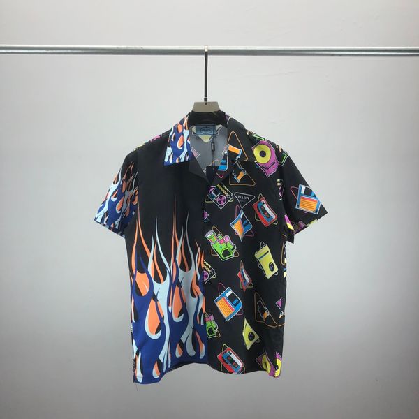 summer mens t shirts designer shirt men tee bowling casual printed button lapel cardigan fashion short sleeve man shirt business affairs t-s, White;black
summer mens t shirts designer shirt men tee bowling casual printed button lapel cardigan fashion short sleeve man shirt business affairs t-s, White;black
