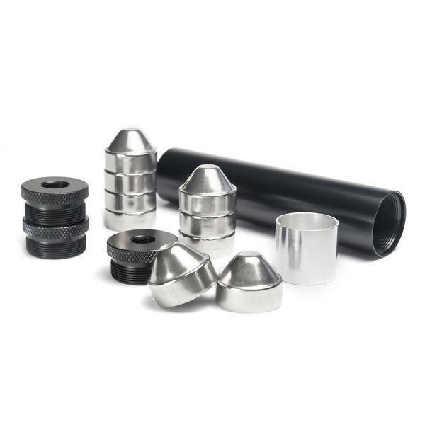1.45"od 7''l aluminum solvent trap fuel filter 1/2x28 and 5/8x24 end caps 9pcs stainless steel baffle cone cups for napa 4003
1.45"od 7''l aluminum solvent trap fuel filter 1/2x28 and 5/8x24 end caps 9pcs stainless steel baffle cone cups for napa 4003