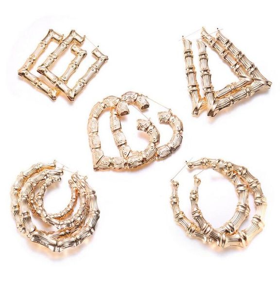 fashion big earrings heart round shaped ethnic large vintage rose gold plated bamboo hoop earrings 5 styles mixed for women epacke1411701, Golden;silver
fashion big earrings heart round shaped ethnic large vintage rose gold plated bamboo hoop earrings 5 styles mixed for women epacke1411701, Golden;silver