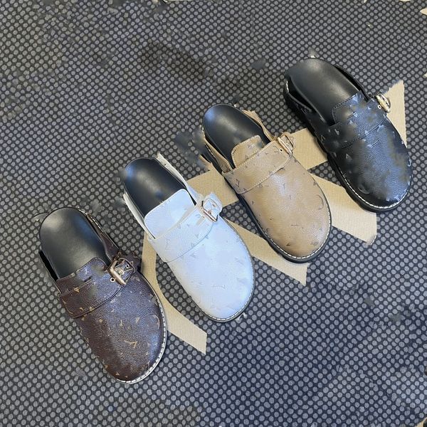cosy flat comfort clogs women men slipper brown old flower monograms leather adjustable strap sandals ultra-light micro outsole big size mul, Black
cosy flat comfort clogs women men slipper brown old flower monograms leather adjustable strap sandals ultra-light micro outsole big size mul, Black