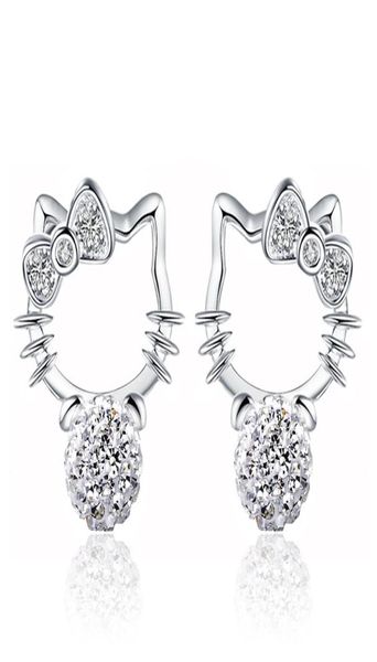 s925 sterling silver stud earrings cute sweet kitty cat animal designer earring earings ear rings with crystal cz diamond pearl je6708368, Golden;silver
s925 sterling silver stud earrings cute sweet kitty cat animal designer earring earings ear rings with crystal cz diamond pearl je6708368, Golden;silver