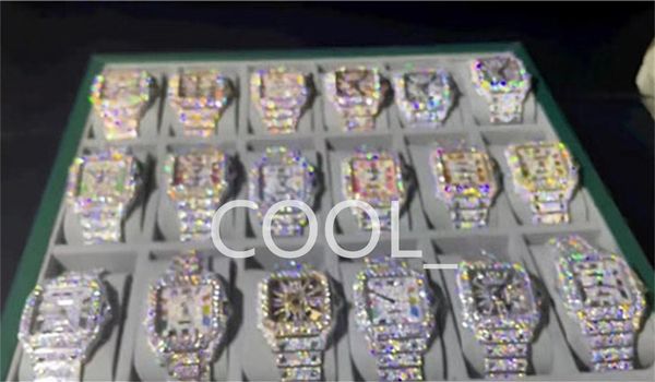 luxury mens watch for men designer movement watches diamond moissanite watch montre iced out watch automatic men's montre luxe mens lux, Slivery;brown
luxury mens watch for men designer movement watches diamond moissanite watch montre iced out watch automatic men's montre luxe mens lux, Slivery;brown