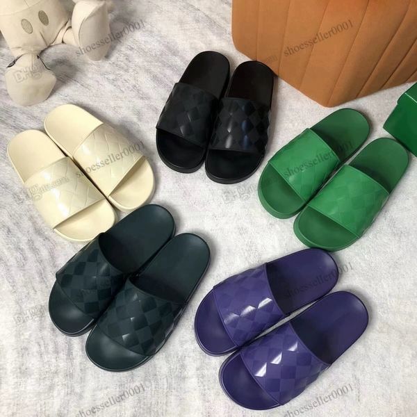 designer slippers for men women embossed french intrecciato rubber slides sandals rubber flip flops summer slipper shoes dearfoam flat belly, Black
designer slippers for men women embossed french intrecciato rubber slides sandals rubber flip flops summer slipper shoes dearfoam flat belly, Black