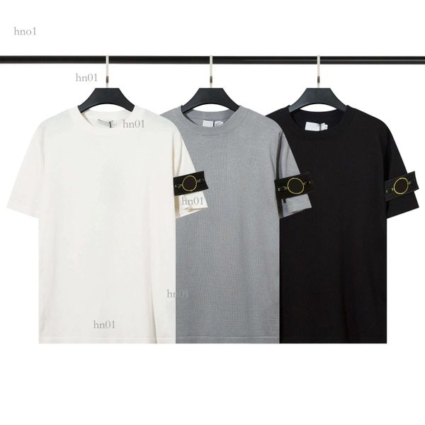 men's t shirt company designer stone tees summer menswear breathable loose button badge lovers street fashion 100% cotton d8, White;black
men's t shirt company designer stone tees summer menswear breathable loose button badge lovers street fashion 100% cotton d8, White;black