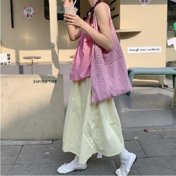 korean ins solid color diamond gotot bag hollow knitting wool bag casual underarm bag shoulder bag
korean ins solid color diamond gotot bag hollow knitting wool bag casual underarm bag shoulder bag