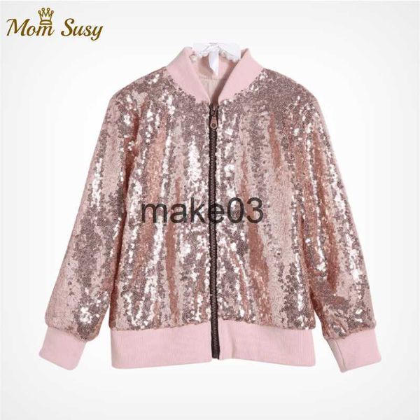 jackets girls sequins jacket spring autumn cotton outerwear kids long sleeve coat children solid shiny clothes j230728, Blue;gray
jackets girls sequins jacket spring autumn cotton outerwear kids long sleeve coat children solid shiny clothes j230728, Blue;gray