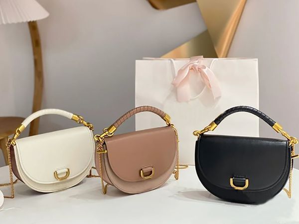 new marcie chain flap bag half moon bag genuine leather shoulder bags crossbody women purse designer luxury handbag tote detachable chain sh
new marcie chain flap bag half moon bag genuine leather shoulder bags crossbody women purse designer luxury handbag tote detachable chain sh