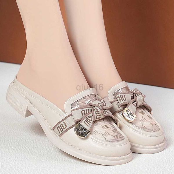 dress shoes loafers baotou half-slippers women's single shoes 2023 new summer women's shoes bowknot hollow mesh outer wear sandals, Black
dress shoes loafers baotou half-slippers women's single shoes 2023 new summer women's shoes bowknot hollow mesh outer wear sandals, Black