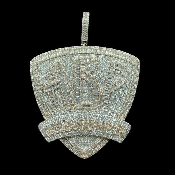 hip hop men jewelry 925 sterling silver iced out vvs custom moissanite pendant
hip hop men jewelry 925 sterling silver iced out vvs custom moissanite pendant