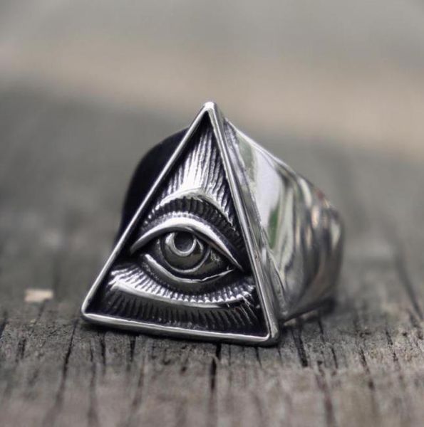 mens masonic stainless steel ring illuminati triangle eye of providence biker rings punk masonry jewelry4266321, Golden;silver
mens masonic stainless steel ring illuminati triangle eye of providence biker rings punk masonry jewelry4266321, Golden;silver
