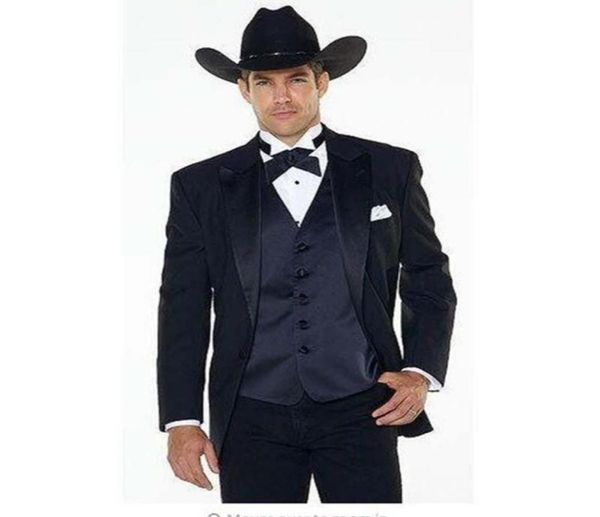 jakcetpantsvest notch lapel western cowboy style mens suit black groom wear tuxedos man wedding suits for men ym7152001, Black;gray
jakcetpantsvest notch lapel western cowboy style mens suit black groom wear tuxedos man wedding suits for men ym7152001, Black;gray