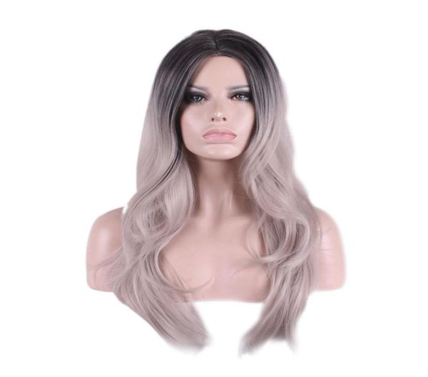 woodfestival ombre gray wig heat resistance female party wig curly synthetic wigs for women cosplay long grey black fiber hair non8059476
woodfestival ombre gray wig heat resistance female party wig curly synthetic wigs for women cosplay long grey black fiber hair non8059476