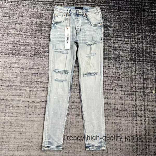 women jeans designer purple brand high street retro paint spot slim feet micro elastic men hip-hop fashion zipper hole 23, Blue
women jeans designer purple brand high street retro paint spot slim feet micro elastic men hip-hop fashion zipper hole 23, Blue