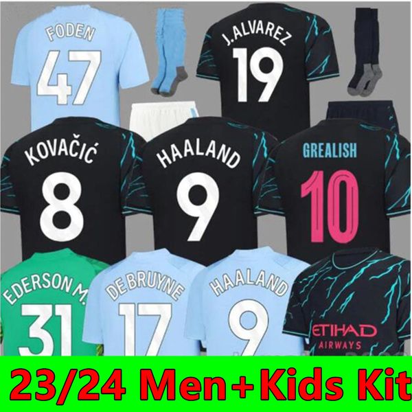 2023 2024 haaland soccer jersey de bruyne phillips mans cities grealish mahrez manchesters foden 23 24 football shirt uniforms men kids kit, Black;yellow
2023 2024 haaland soccer jersey de bruyne phillips mans cities grealish mahrez manchesters foden 23 24 football shirt uniforms men kids kit, Black;yellow