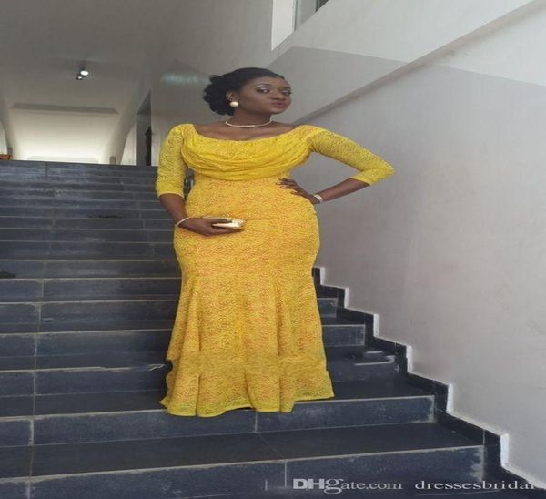 yellow lace plus size evening dresses long sleeves design aso ebi fashion women formal evening party gowns sheath long prom dresse4902824, Black;red
yellow lace plus size evening dresses long sleeves design aso ebi fashion women formal evening party gowns sheath long prom dresse4902824, Black;red