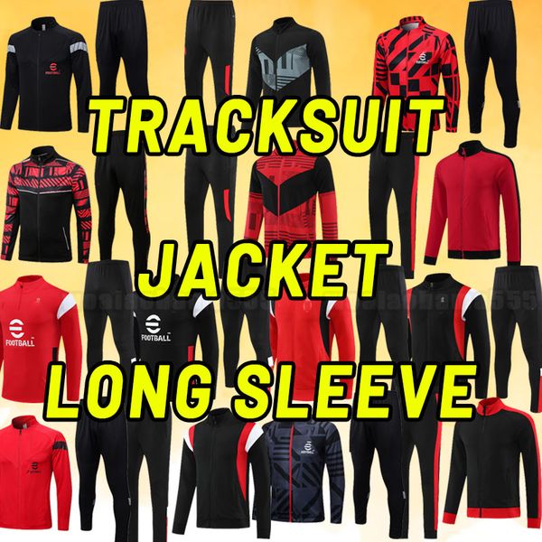 long sleeve ibrahimovic 23 24 soccer tracksuits ac milans giroud r.leao bennacer theo romagnoli florenzi tonali rebic 2023 2024 training jac, Black
long sleeve ibrahimovic 23 24 soccer tracksuits ac milans giroud r.leao bennacer theo romagnoli florenzi tonali rebic 2023 2024 training jac, Black