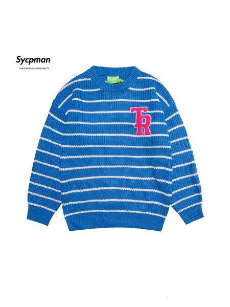 women's sweaters sycpman japan style retro long sleeved knitwear for men and women trendy loose casual couple pullover autumn 230727, White;black
women's sweaters sycpman japan style retro long sleeved knitwear for men and women trendy loose casual couple pullover autumn 230727, White;black