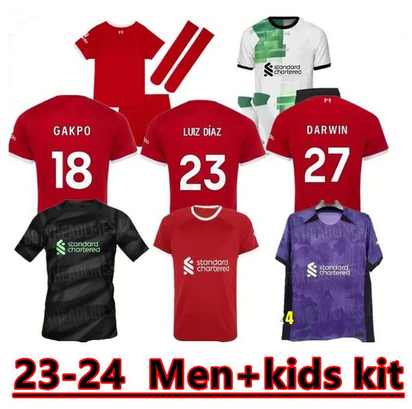 23/24 soccer jerseys fan player version gakpo darwin 2023 luis diaz alexander arnold football kit mac allister szoboszlai kids uniform a.bec, Black;yellow
23/24 soccer jerseys fan player version gakpo darwin 2023 luis diaz alexander arnold football kit mac allister szoboszlai kids uniform a.bec, Black;yellow