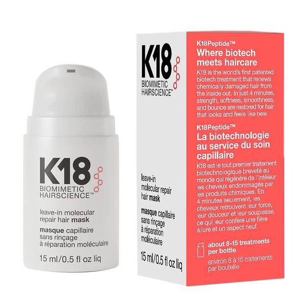 wholesale k18 leave in molecular repair hair mask 50ml treatment to repair damaged hair 4 minutes to reverse damage from bleach nourishing c
wholesale k18 leave in molecular repair hair mask 50ml treatment to repair damaged hair 4 minutes to reverse damage from bleach nourishing c