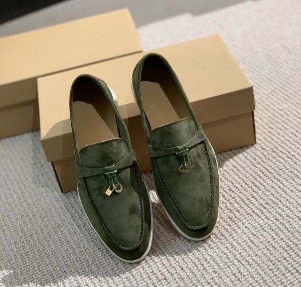 loros designer shoes summer charms embellished walk suede loafers couple genuine mens womens leather casual slip on flats for men women flat, Black
loros designer shoes summer charms embellished walk suede loafers couple genuine mens womens leather casual slip on flats for men women flat, Black