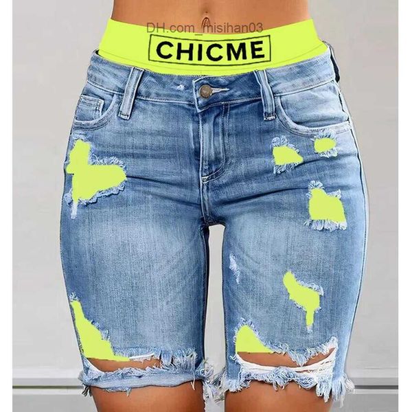 women's jeans wepbel fake 2 piece denim shorts women's summer tear jeans colorful lock letter printing shorts jeans tear denim sho, Blue
women's jeans wepbel fake 2 piece denim shorts women's summer tear jeans colorful lock letter printing shorts jeans tear denim sho, Blue
