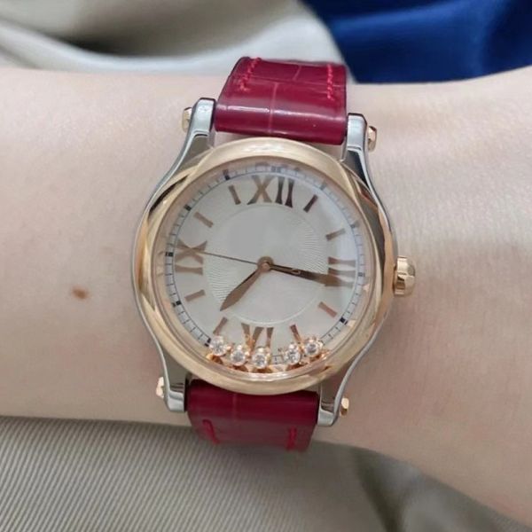 new luxury women's watch imported quartz movement mineral glass mirror fashion exquisite leather strap watch 36mm, Slivery;brown
new luxury women's watch imported quartz movement mineral glass mirror fashion exquisite leather strap watch 36mm, Slivery;brown