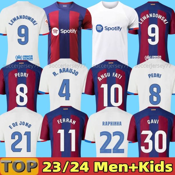 23/24 lewandowski ansu fati soccer jerseys 2023 2024 ferran r. araujo christensen o. dembele pedri memphis dest gavi barcelona maillots foot, Black;yellow
23/24 lewandowski ansu fati soccer jerseys 2023 2024 ferran r. araujo christensen o. dembele pedri memphis dest gavi barcelona maillots foot, Black;yellow