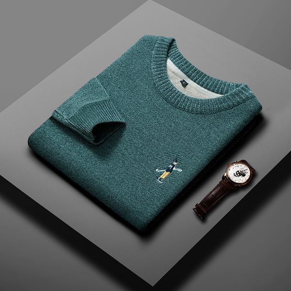 women's sweaters high end luxury men's knitting pullover embroidery thickened autumnwinter sweater european designer warm clothing, White;black
women's sweaters high end luxury men's knitting pullover embroidery thickened autumnwinter sweater european designer warm clothing, White;black