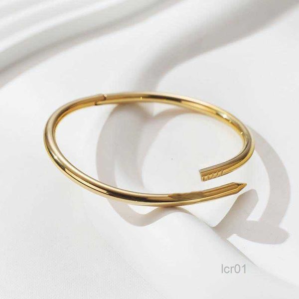 classic bangles gold silver nail bracelet steel cuff bangle nlay diamond bracelets womens mens love jewelry gift 20 color size17#19, Black
classic bangles gold silver nail bracelet steel cuff bangle nlay diamond bracelets womens mens love jewelry gift 20 color size17#19, Black