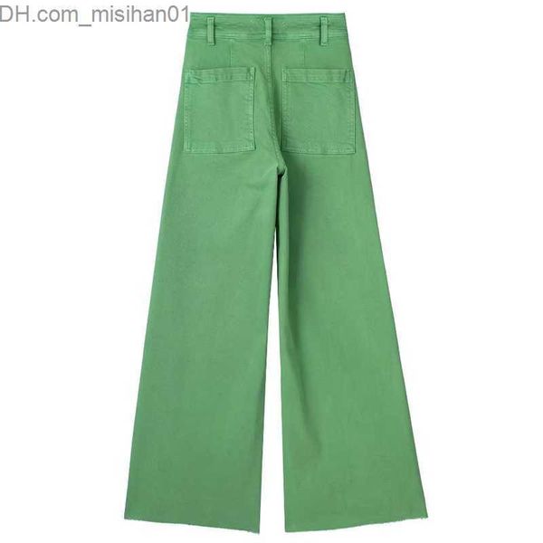 women's jeans traf wide leg high waist jeans 2023 summer straight pocket long women's men's elegant wide jeans z230731, Blue
women's jeans traf wide leg high waist jeans 2023 summer straight pocket long women's men's elegant wide jeans z230731, Blue
