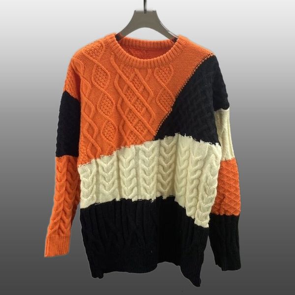 women's sweaters slim knitted pullover sweater social dress shirt streetwear clothing geometry contrasting color stitching men long sle, White;black
women's sweaters slim knitted pullover sweater social dress shirt streetwear clothing geometry contrasting color stitching men long sle, White;black