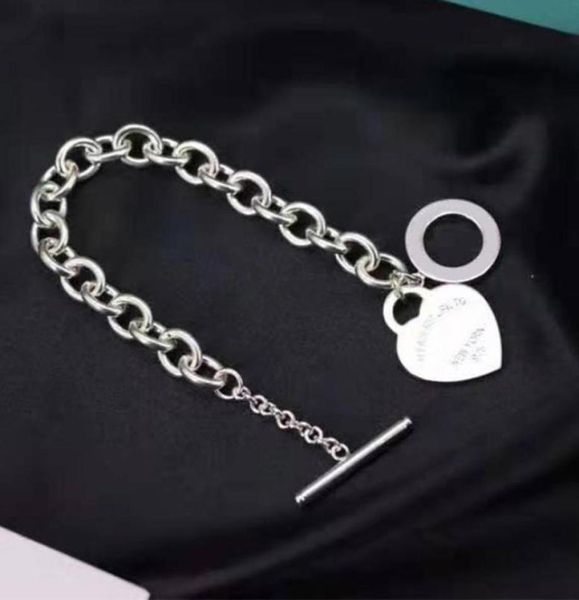s925 sterling silver fashion original heart-shaped female t-button lovers bracelet valentine's gift1051598, Golden;silver
s925 sterling silver fashion original heart-shaped female t-button lovers bracelet valentine's gift1051598, Golden;silver