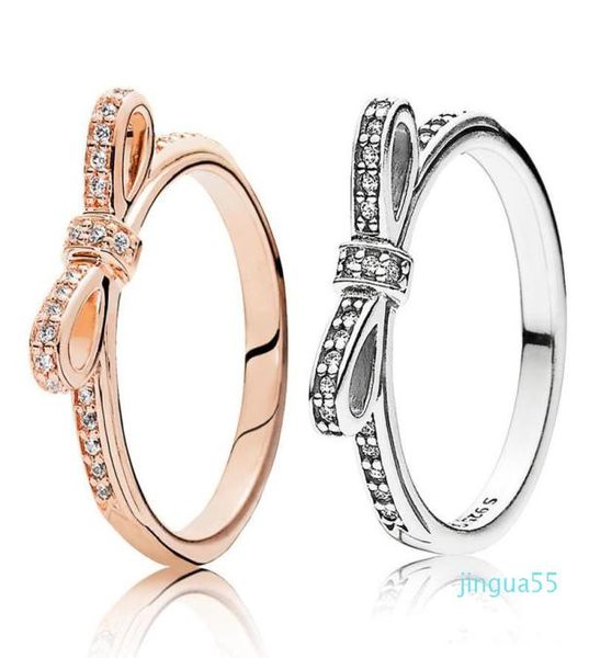 fashion 925 sterling silver sparkling bow ring set original box for grain women wedding diamond bowknot 18k rose gold rings1302760
fashion 925 sterling silver sparkling bow ring set original box for grain women wedding diamond bowknot 18k rose gold rings1302760