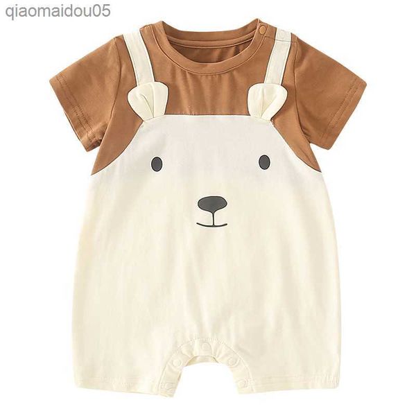 baby come boys girls cartoon bear rompers summer clothing toddler short sleeve onesie infantil jumpsuit kids 3 month to 2y l230712, Blue
baby come boys girls cartoon bear rompers summer clothing toddler short sleeve onesie infantil jumpsuit kids 3 month to 2y l230712, Blue