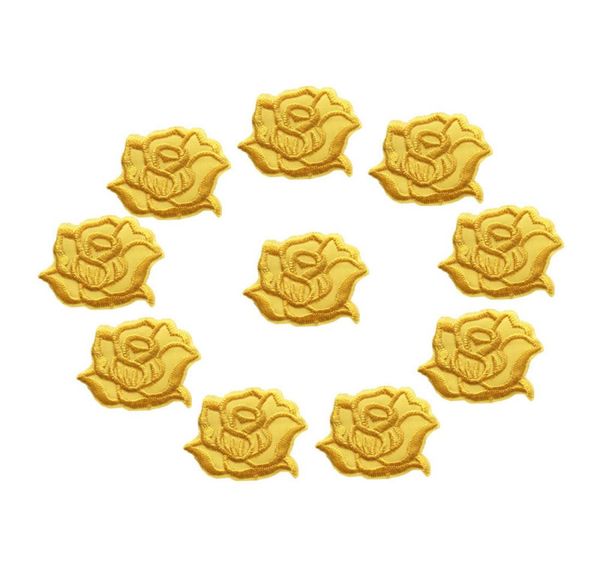 10pcs embroidered sew iron on patches yellow rose flowers badges 4cm for jeans tablecloth dress shirt diy appliques craft decorati5929047, Black
10pcs embroidered sew iron on patches yellow rose flowers badges 4cm for jeans tablecloth dress shirt diy appliques craft decorati5929047, Black