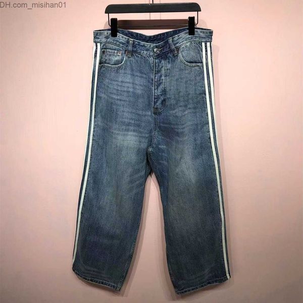 women's jeans high end brand women's jeans with original stripe design luxurious and fashionable men's trend trousers high-qu, Blue
women's jeans high end brand women's jeans with original stripe design luxurious and fashionable men's trend trousers high-qu, Blue