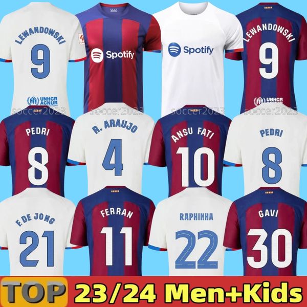 2023 2024 camisetas soccer jerseys lewandowski pedri gavi 23 24 fc ansu fati ferran raphinha barcelona dest men barca kit kids equipments, Black;yellow
2023 2024 camisetas soccer jerseys lewandowski pedri gavi 23 24 fc ansu fati ferran raphinha barcelona dest men barca kit kids equipments, Black;yellow