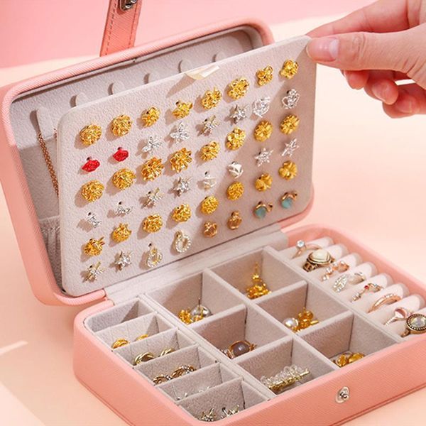 jewelry stand portable jewelry box jewelry organizer display travel jewelry case boxes button leather storage earring ring holder 230728, Black
jewelry stand portable jewelry box jewelry organizer display travel jewelry case boxes button leather storage earring ring holder 230728, Black