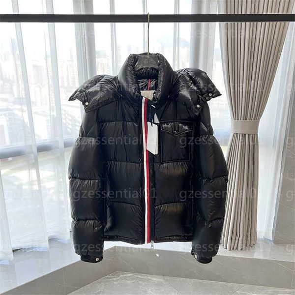 down men jacket winter warm coat women clothing fashion concealable tri-color striped double zipper understated luxury black downs designer
down men jacket winter warm coat women clothing fashion concealable tri-color striped double zipper understated luxury black downs designer