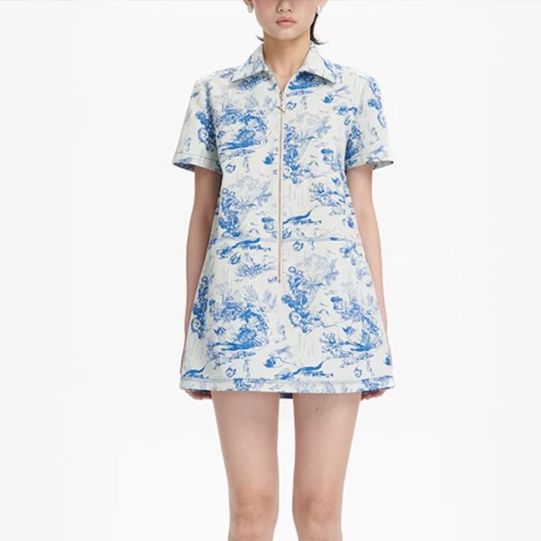 designer dress fashion printed retro short sleeved dress comfortable casual a-line dress women designer clothing, Black;gray
designer dress fashion printed retro short sleeved dress comfortable casual a-line dress women designer clothing, Black;gray