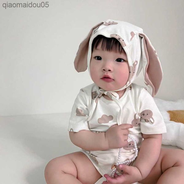 summer newborn baby boys onesie cotton cartoon rabbit full print short sleeve fancy romper baby romper l230712, Blue
summer newborn baby boys onesie cotton cartoon rabbit full print short sleeve fancy romper baby romper l230712, Blue