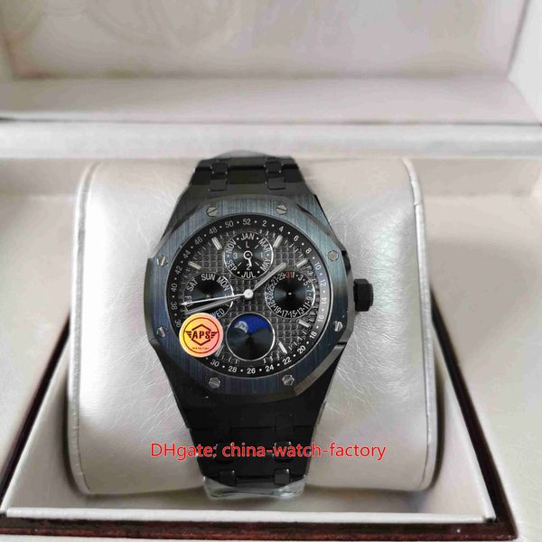 super factory mens watch 41mm x 9.5mm 26574 perpetual calendar moon phase ultra-thin watches sapphire cal.5134 movement mechanical automatic, Slivery;brown
super factory mens watch 41mm x 9.5mm 26574 perpetual calendar moon phase ultra-thin watches sapphire cal.5134 movement mechanical automatic, Slivery;brown